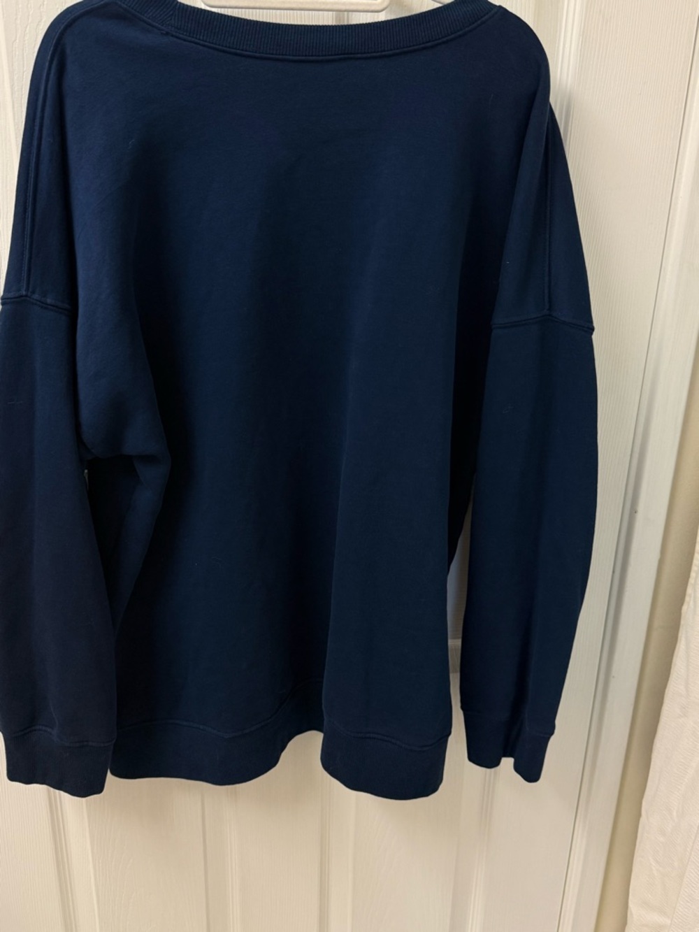 Wrangler Navy Blue Graphic Sweatshirt Mens Unisex L Cowboy Horse Rodeo - Picture 8 of 13